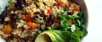 Quinoa Cranberry & Butternut Squash Salad