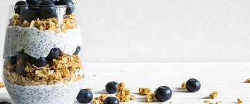 Chia Blueberry Cups