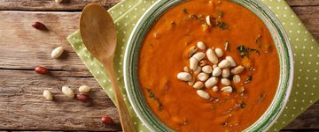 Vegetarian West-African Peanut Soup