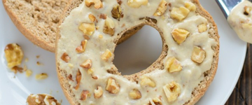 Honey Walnut Tofu Cream Cheese