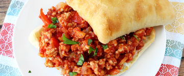Healthy Sloppy Joes