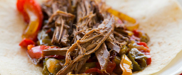 Freezer to Slow Cooker Beef Fajitas