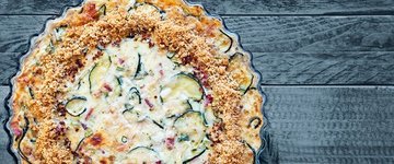 Crustless Vegetable Quiche