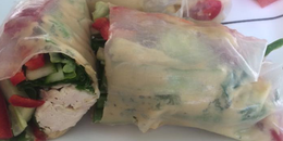 Veggie Rice Wraps