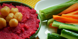 Roasted pepper hummus