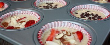 Baked Oatmeal Cups for on-the-go!