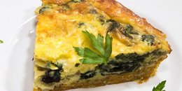 Sweet Potato Crusted Quiche