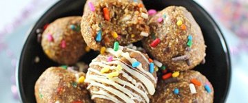 Birthday Cake Energy Bites 