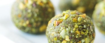 Matcha Pistachio Bliss Balls