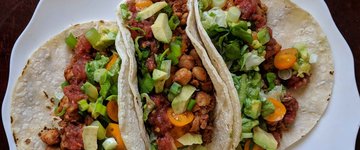 CHICKPEA TACOS