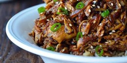 Slow Cooker Honey Garlic Chicken (Crockpot)
