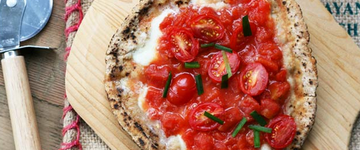 Garlic Bruschetta Pita