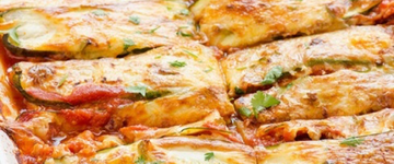 Chicken Zucchini Enchilada Casserole