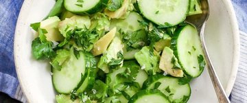 Cucumber and Avocado Salad