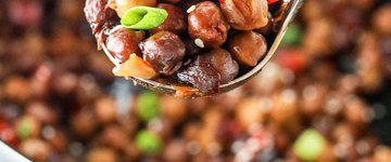 Slow Cooker Kung Pao Chickpeas