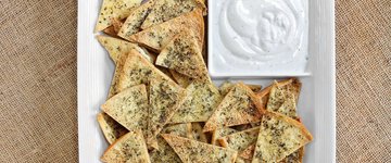 Quick & Easy Homemade Baked Pita Chips