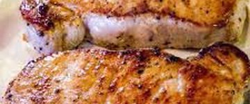 (AIP) Maple Ginger Glazed Pork Chops