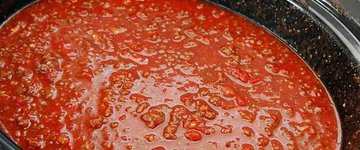 Slow Cooker Spaghetti Sauce