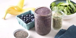 Hidden Greens Blueberry Smoothie