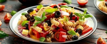 Mediterranean Pasta in a Hurry