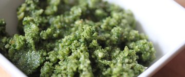 Chive Spinach Pesto