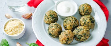 Spinach Cheese balls