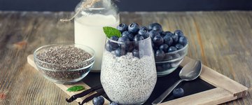 Dr. Hyman's Chia and Blueberry Breakfast Pudding