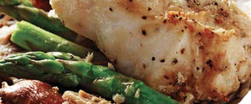 Sea Bass with Soba Noodles and Sake Soy Sauce