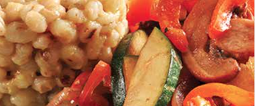 Barley with Caramelized Vegetables