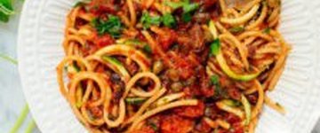 Vegan Spaghetti alla Puttanesca