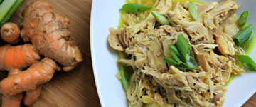 Slow Cooker Coconut Turmeric Chicken