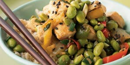 Asian Veggie & Chicken Bowl