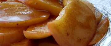 Sauteéd Cinnamon Apples & Bananas