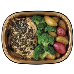 Meal Simple by H‑E‑B Basil Pesto Chicken Breast with Potato & Broccoli