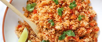 Quick Mexican Brown Rice
