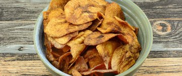 Lemon Garlic Plantain Chips