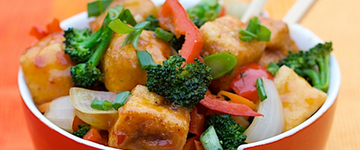 Sweet Chili Tofu Stir-Fry