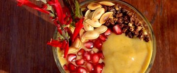 Pumpkin Pie Lucuma Smoothie
