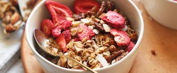 Strawberry Coconut Granola
