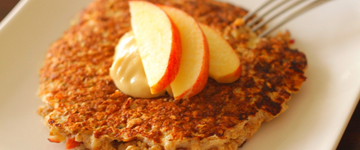 Apple Oatmeal Pancakes