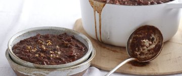 Chocolate-Cinnamon Walnut Chili