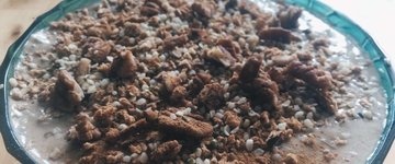 Vanilla Lentil Smoothie Bowl 