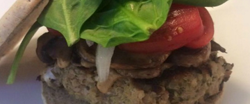 Quinoa & Pesto Chicken Burgers