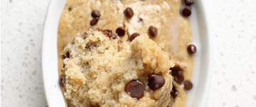 keto Cookie Dough Baked Oats