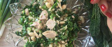White Bean + Tuna Salad