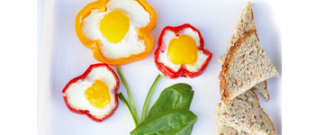 Bell Pepper Fried Eggs