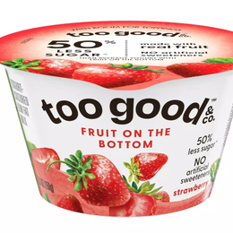 Too Good & Co. Fruit On The Bottom Greek Yogurt - Strawberry