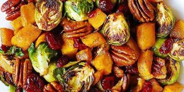 Cinnamon Squash and Sprouts