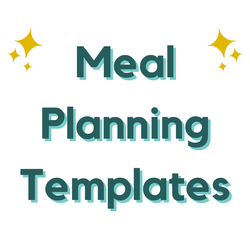 Meal Planning Templates