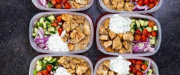 Keto Greek Chicken Bowls